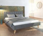 Manželská postel 160x200 cm MALMO TRINITY GRAFIT